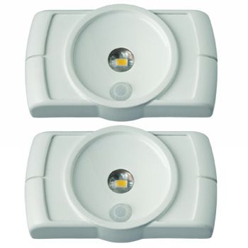 Mr Beams™ Motion-Sensor Indoor LED Slim Lights, 2pcs