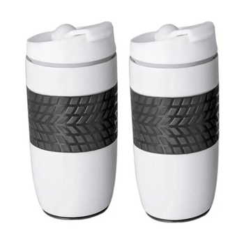 La Cruise FERRERO Stainless Steel Magic Coffee Mug Pack of 2