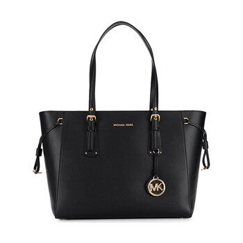 Michael Kors VOYAGER Medium Leather Tote Bag