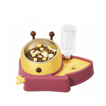 Kutiepaw Elevated Tilted Food and Water Bowl Set