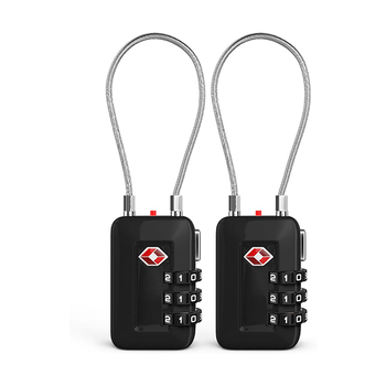 Kutiepaw TSA Approved Travel Luggage Lock (Pack of 2)