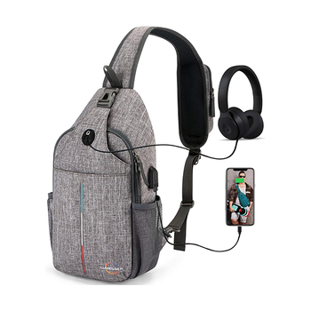 Kutiepaw Sling Bag with USB Port