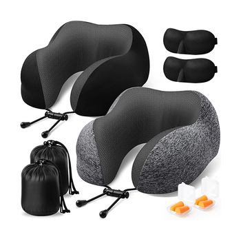 Kutiepaw Sleeping Mask & Neck Support Pillow (Pack of 2)